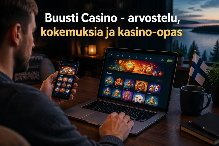 Buusti Casino - arvostelu, kokemuksia ja kasino-opas