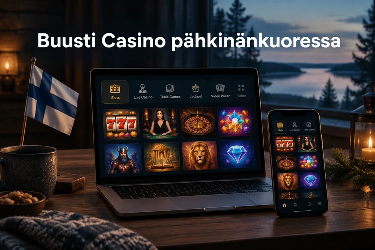 Buusti Casino pähkinänkuoressa